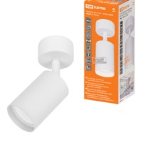 Светильник-спот поворотный 40 Вт, GU10, 230 В, 50 Гц, IP20, “Ирис”, белый, TDM