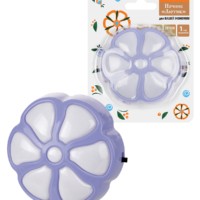 Ночник “Клевер” с датчиком освещенности, 0,5 Вт, розовый, 220 В Народный