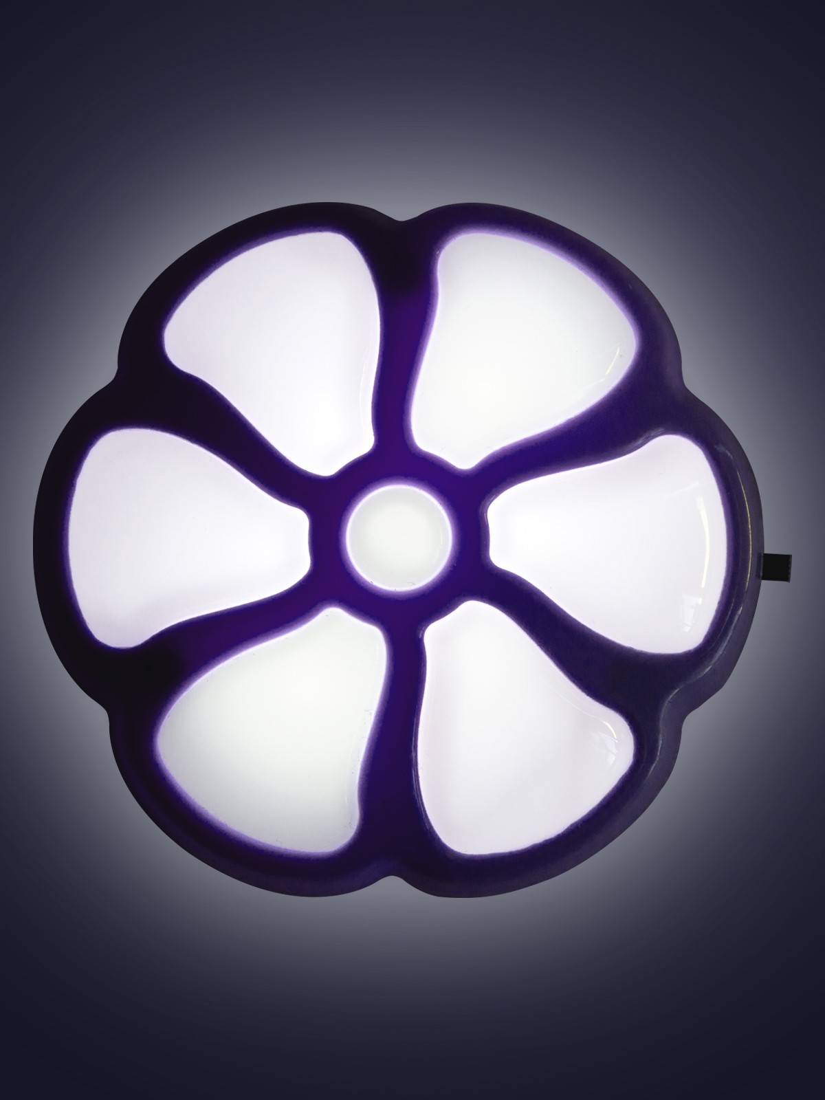 Ночник "Лютик" с выключателем, 0,5 Вт, фиолетовый, 220 В Народный — изображение 4