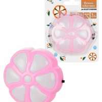 Ночник “Клевер” с датчиком освещенности, 0,5 Вт, зеленый, 220 В Народный