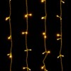 Гирлянда светодиодная "Занавес" 1,5х1,5 м, 168LED, белый тёплый, 8 режимов, 250 В, IP20, TDM