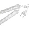 Гирлянда светодиодная "Сосульки фигурные" 2,1 м, 176LED, 8 шт, падающий белый свет, 250 В, IP44, TDM