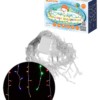 Гирлянда светодиодная “Бахрома” 2,5х0,6 м, 120LED, многоцветн., 8 режимов, 250 В, IP44, TDM