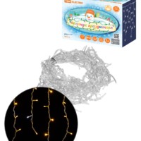 Гирлянда светодиодная “Бахрома” 2х1 м, 152LED, 3000К, мерц-е, посл. подкл, IP44, 250 В, TDM