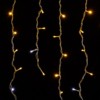 Гирлянда светодиодная "Бахрома" 2х1 м, 152LED, 3000К, мерц-е, посл. подкл, IP44, 250 В, TDM