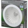 Светильник встраиваемый LED Деко 06, 10 Вт, 4000K, кругл, D170 мм, хром./бел., IP44, TDM