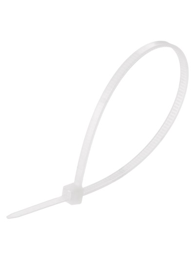 Хомут 2,5х160мм нейлон (белый) (100шт) TDM — изображение 3