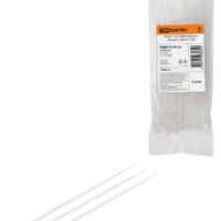 Хомут 3,6х250мм нейлон (белый) (100шт) TDM