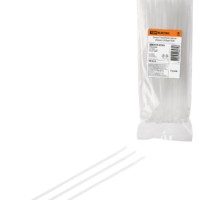 Хомут 7,6х350мм нейлон (белый) (100шт) TDM
