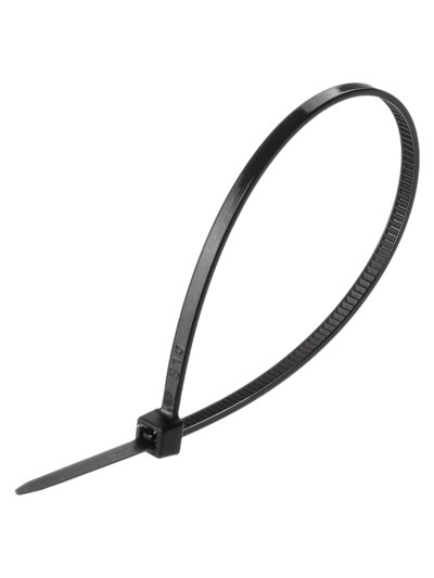Хомут 2,5х250мм нейлон (черный) (100шт) TDM — изображение 3