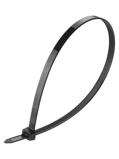 Хомут 7,6х350мм нейлон (черный) (100шт) TDM — изображение 3