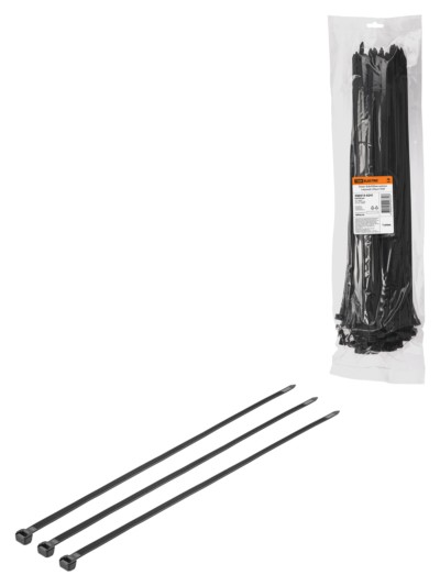 Хомут 8,8х500мм нейлон (черный) (50шт) TDM