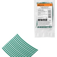 Набор трубок термоусаживаемых, клеевых ТТкНГ(3:1) “Моноцвет, зеленый 2,4/0,8 TDM”