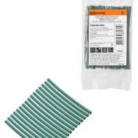 Набор трубок термоусаживаемых, клеевых ТТкНГ(3:1) “Моноцвет, зеленый 3,2/1,0 TDM”