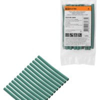 Набор трубок термоусаживаемых, клеевых ТТкНГ(3:1) “Моноцвет, зеленый 4,8/1,5 TDM”