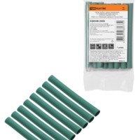 Набор трубок термоусаживаемых, клеевых ТТкНГ(3:1) “Моноцвет, зеленый 7,9/2,65 TDM”