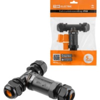 Кабельный коннектор Т-образный (клеммник 3PIN) IP68 TDM