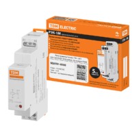 Реле промежуточное РЭК-1М/1 16А  12В АС/DC (DIN-рейка, 1р-контакт) TDM