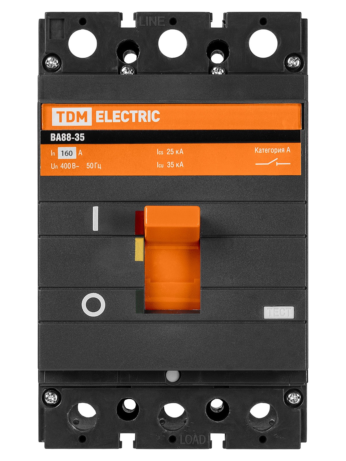Выключатель ВА 3Р 160А 35кА TDM — изображение 3