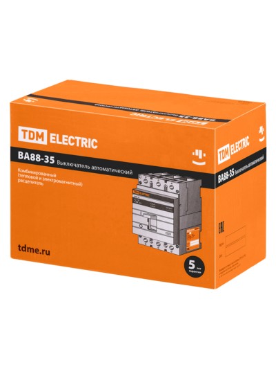 Выключатель ВА 3Р 160А 35кА TDM — изображение 7