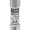 Плавкая вставка ПВЦ-С2 10х38 6А TDM