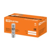 Плавкая вставка ПВЦ-С2 10х38 aR (быстродействующая) 25А TDM