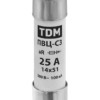 Плавкая вставка ПВЦ-С3 14х51 aR (быстродействующая) 25А TDM