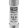 Плавкая вставка ПВЦ-С3 14х51 aR (быстродействующая) 32А TDM