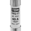 Плавкая вставка ПВЦ-С3 14х51 aR (быстродействующая) 40А TDM