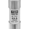 Плавкая вставка ПВЦ-B2 22х58 aR (быстродействующая) 63А TDM