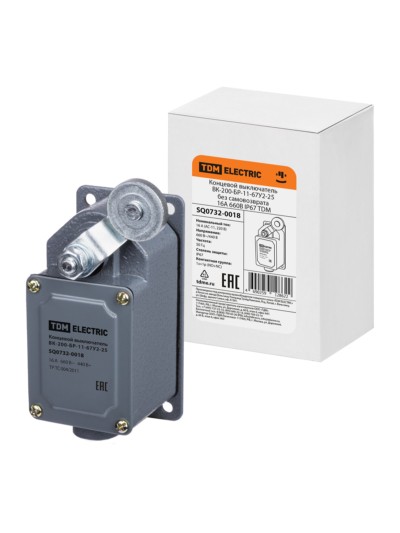 Концевой выключатель ВК-200-БР-11-67У2-25 без самовозврата 16А 660В IP67 TDM