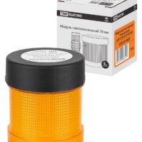 Модуль светосигнальный 70 мм желтый (LED 230В AC) IP54 TDM