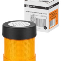 Модуль светосигнальный 70 мм желтый (LED 24В DC) IP54 TDM