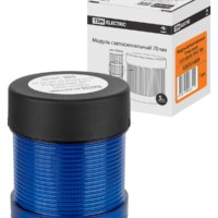 Модуль светосигнальный 70 мм синий (LED 24В DC) IP54 TDM