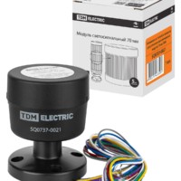 Основание со стойкой и заглушка для установки светосигнальных модулей 70 мм TDM