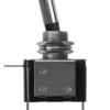 Выключатель-тумблер ASW-07D 1P 12В AC/DC 25А (3c) ON-OFF с фиксацией с зеленой LED подсветкой TDM