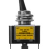 Выключатель-тумблер ASW-07D-2 1P 12В AC/DC 30А (3c) ON-OFF с фиксацией с зеленой LED подсветкой TDM