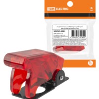 Защитная крышка SAC-01 для тумблеров типа KN и ASW красная TDM
