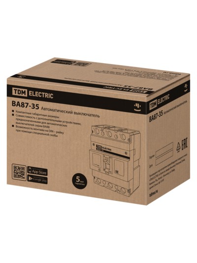 Выключатель ВА 3Р 100А 25кА TDM — изображение 8