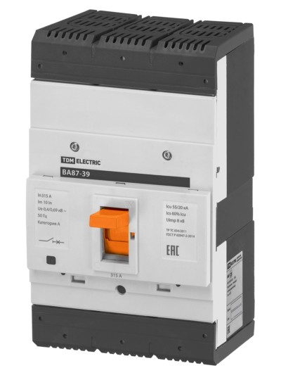 Выключатель ВА 3Р 315А 55кА TDM — изображение 4