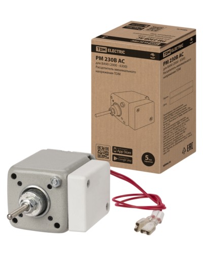 Расцепитель минимального напряжения РМ 230В АС для ВА90 (2000 – 6300) TDM