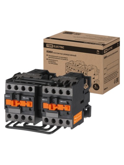 КМН-22530 реверс 25А 230В/АС3 2НО TDM
