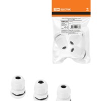 Кабельный ввод PG9 д.п.5-8мм IP54 по 3 шт. TDM