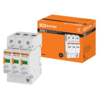 Разрядник ОПС1-B 3Р In=30kA Un=400B Im=60kA TDM