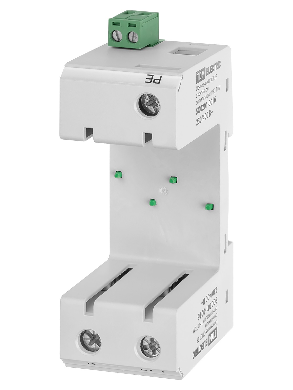 Основание ОПС1 2Р с контактом сигнализации 1НО TDM — изображение 3