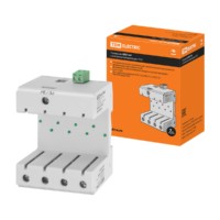 Основание ОПС1 4Р с контактом сигнализации 1НО TDM