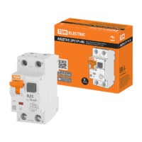 Выключатель АВДТ 63 2Р(1Р+N) B25 10мА 6кА тип А TDM