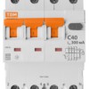 Выключатель АВДТ 63 4P(3Р+N) C40 300мА 6кА тип А TDM
