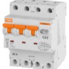 Выключатель АВДТ селективного типа 63S 4P(3P+N) C63 100мА 6кА тип АС TDM