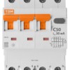 Выключатель АВДТ 63 4P(3Р+N) C50 30мА 6кА тип А TDM